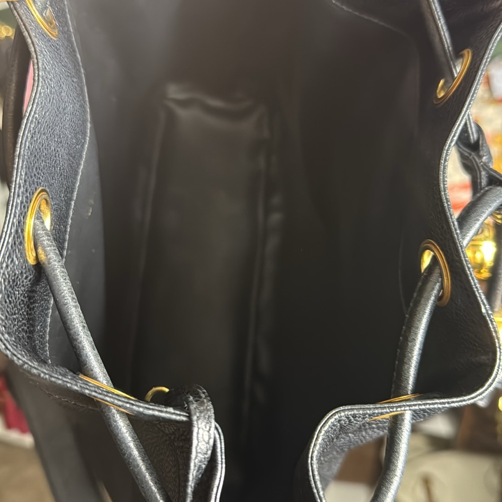 CHANEL - Triple Coco Mark Drawstring Shoulder Bag R1.220 - Picture 8 of 12